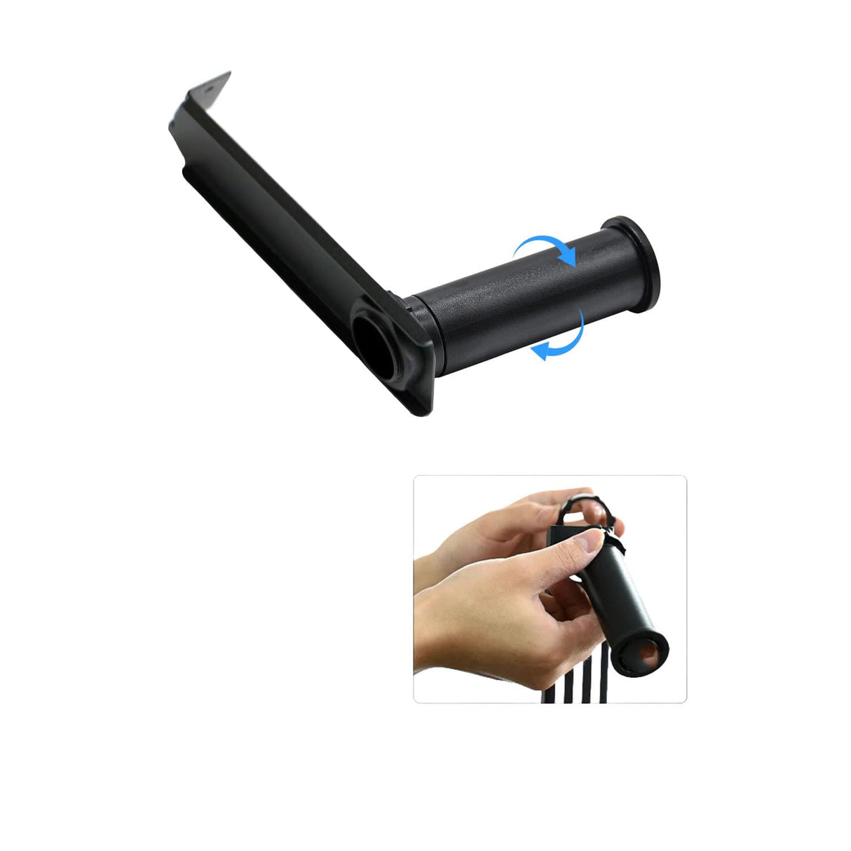 HysiPrui Filament Holder Kobra 2 Max 2 Neo accessories for Universal Filament for PLA/ABS/Nylon/Wood/TPU, Metal Durable 3D Printer for Anycubic Kobra 2/Kobra 2 Neo/Kobra 2 Pro/Kobra 2 Plus/Kobra 2 Max HysiPrui