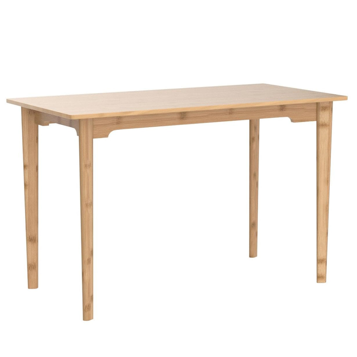 Maydear 47" Bamboo Writing Desk Multipurpose Table, Modern Simple Computer Desk Dining Table for Bedroom, Living Room, Home and Office, Kitchen Maydear
