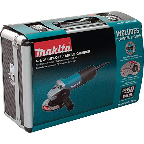 Makita 9557PBX1 4-1/2" Paddle Switch Cut-Off/Angle Grinder Makita