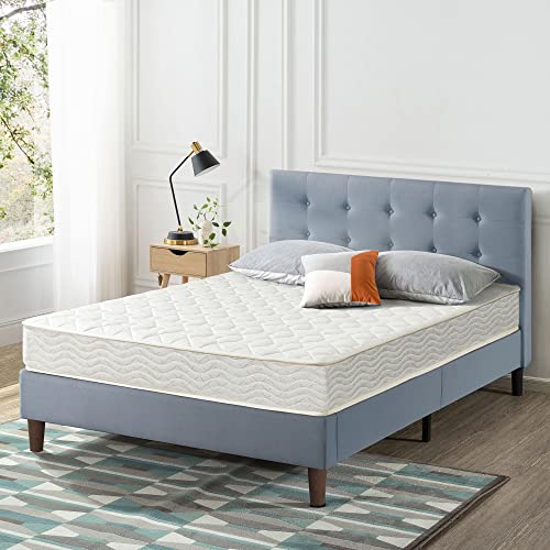 Best Price Mattress 8 Inch Tight Top Innerspring Hybrid Mattress - Comfort Foam Top with Bonnell Spring Base, Full White Best Price Mattress