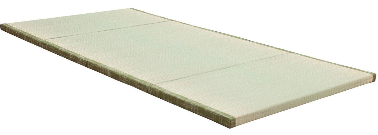 MustMat Tatami Mat Japanese Floor Mattress Traditional Japanese Futon Floor Mattress Rush Grass Foldable Bed 35.4"x78.7"x1.2" (1 Piece) MustMat