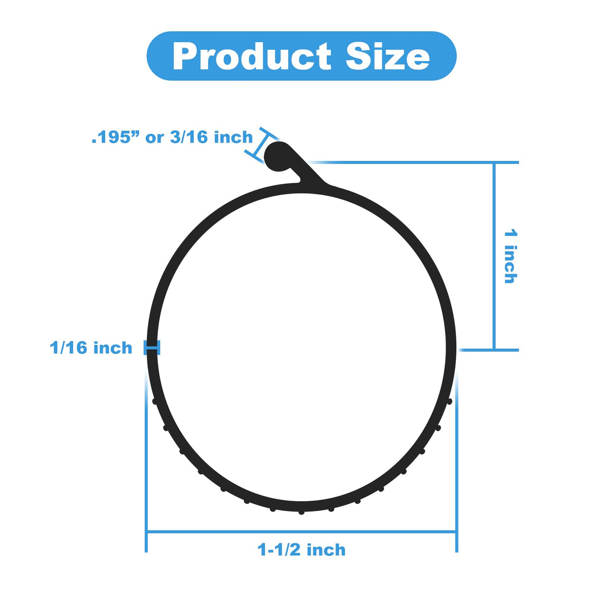 P-Bulb Bottom Weather Seal - Fits Overhead Door Models (16'4"), Gray Earthtec