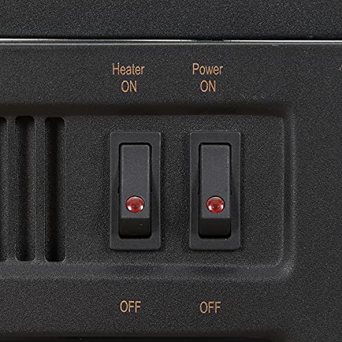 Crosley Furniture Camden Corner Fireplace TV Stand for 50+ inch TVs, Entertainment Center with Storage Shelves, Dark Walnut Crosley Furniture