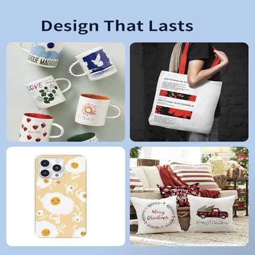 Cartridge-Free Super-Tank Printer with Sublimation Ink Bundle for Heat Transfers, Easy Fill, Built-in Scanner & Copier and Printing up to 13 x 19 Inches (Wide Format) Pinckney