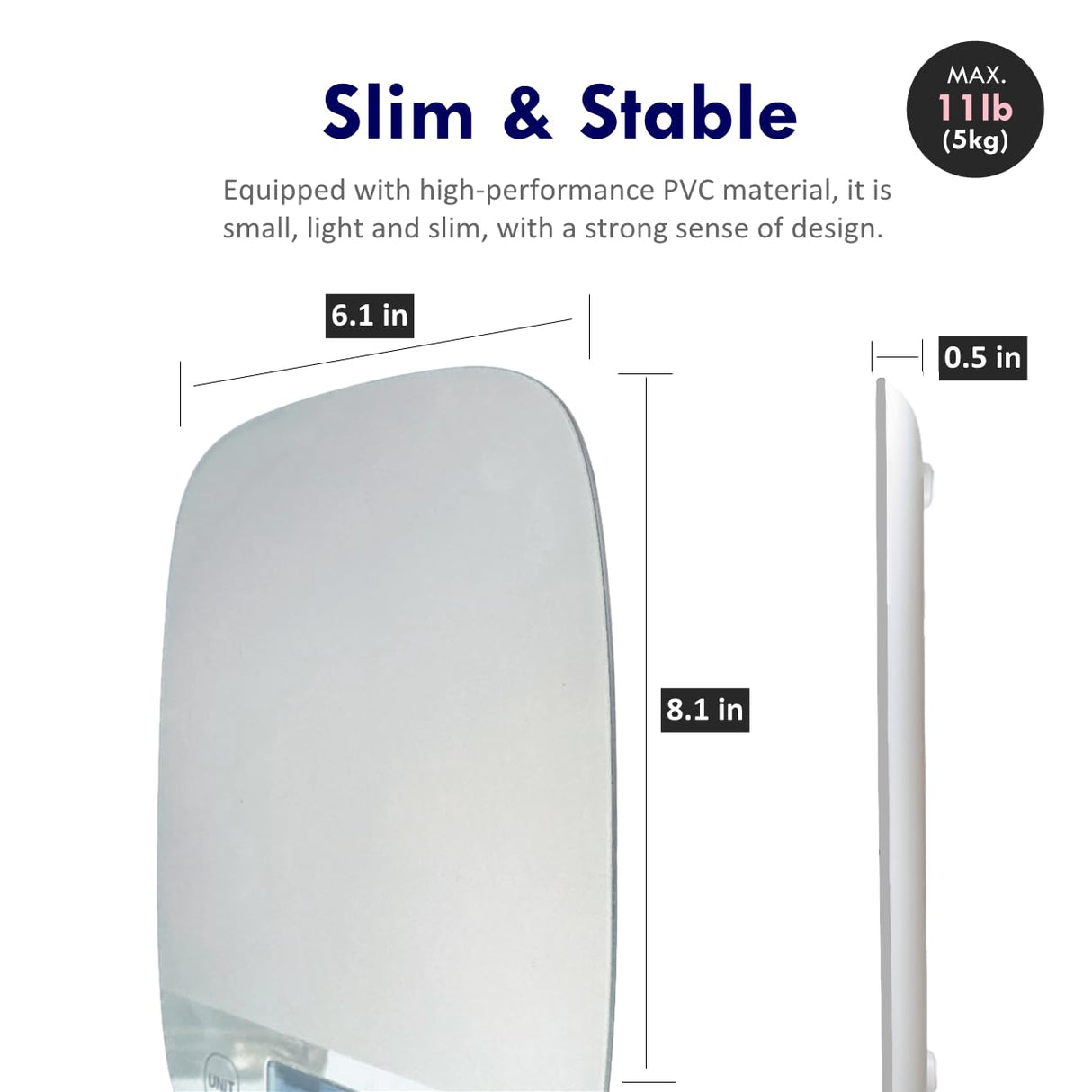 NUTRI FIT Food Scale Kitchen Scales Digital Weight Grams and Ounces for Baking Cooking, Weighing Scale Portion Control, Max 11lb 1g Increment 6 Units Smart Tare Hanging Storage, Gray NUTRI FIT