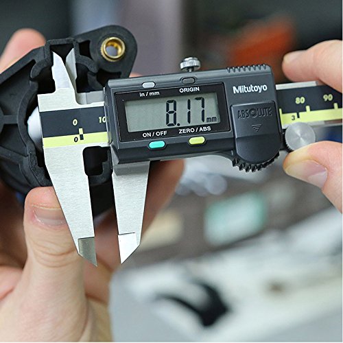 Mitutoyo America 500-196-30 Digimatic Caliper Without Output, 6" Rang, 1" Height, 1" Wide, 1" Length, Borosilicate Glass Mitutoyo