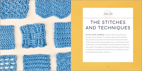 Crochet for Beginners: A Stitch Dictionary with Step-by-Step Illustrations and 10 Easy Projects WoodArtSupply