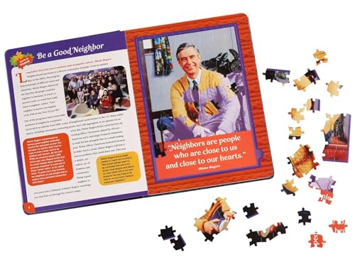 Mister Rogers' Neighborhood: Pieces of Wisdom Jigsaw Puzzle Book (Jigsaw Puzzle Books) WoodArtSupply