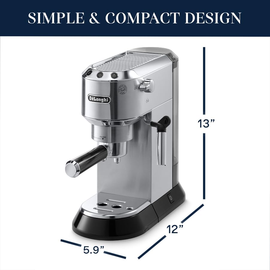 De'Longhi EC680M Espresso, Stainless Steel, Silver De'Longhi