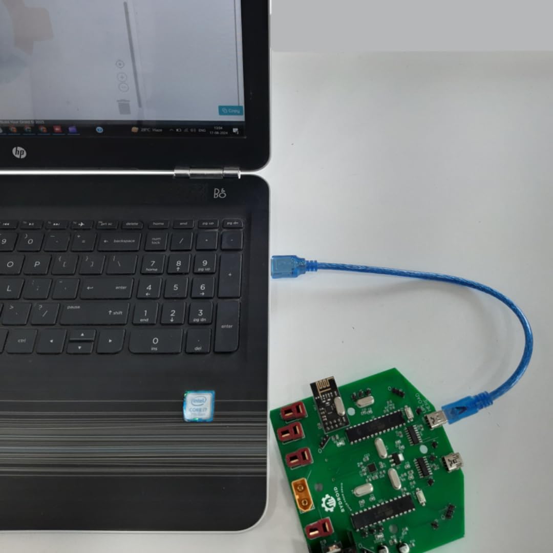 Bydroid Educational DIY STEM Drone Kit, 80+ Parts, Learn Robotics, Coding & Mechanical Design| Build your drone at home with easy assembly and Interactive Block Coding Bydroid