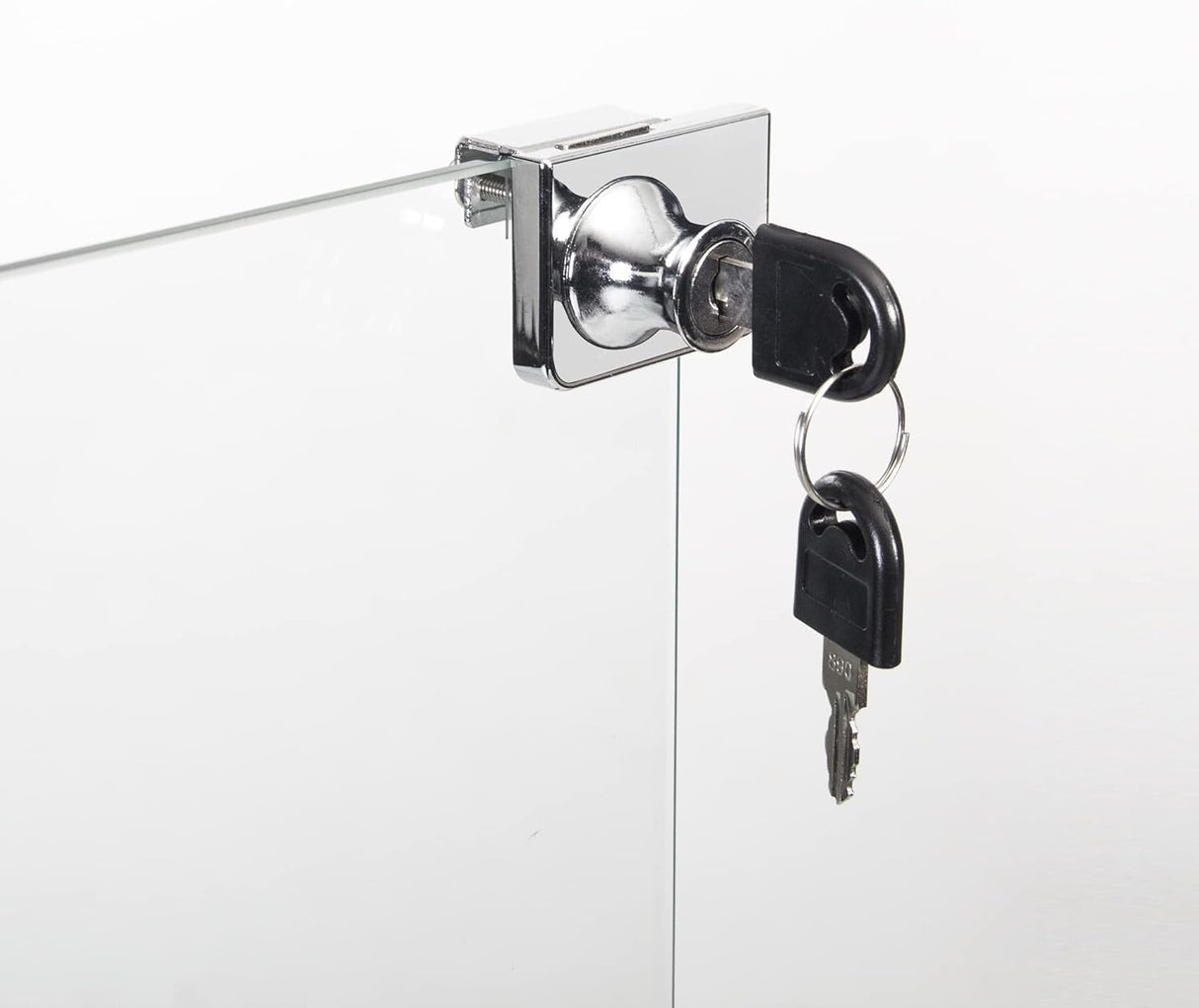 YiaFurio Lass Display Cabinet with 2 Glass Door,3 Column Curio Glass Display Cabinet Floor Standing Display Case with Locks for Living Room Office,Brdroom,Glass Cabinet Display Case for Model/Toys YiaFurio