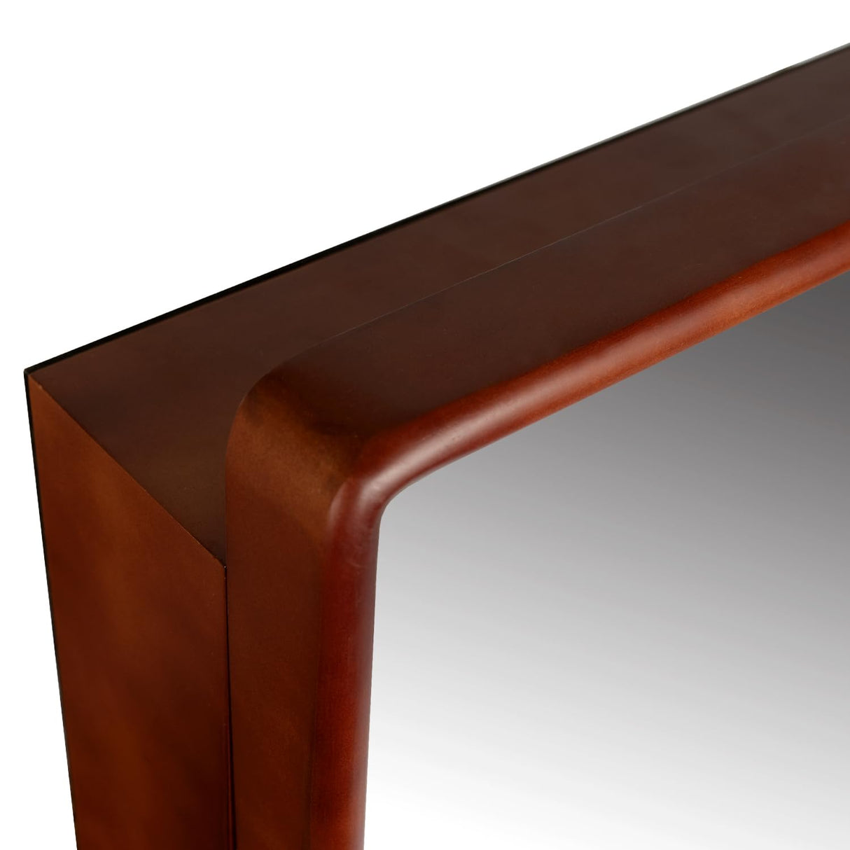 H-A Bathroom Medicine Cabinet with Mirror Solid Wood Framed Bathroom Mirror Cabinet with Storage Wall Mounted Recessed Available 16"x 24" (Brown) H-A