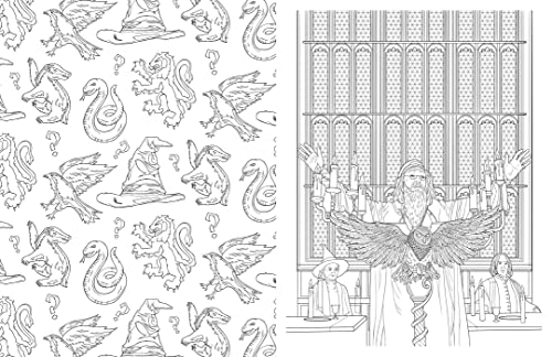 Harry Potter: An Official Hogwarts Coloring Book Insight Editions
