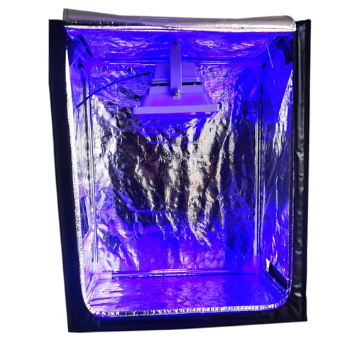 FUNGDO DIY Enclosure with Cooling Fan for DIY Shoe Icing Box Make Yellow/Oxidized Soles Icey/White Again or Making DIY 3D Printer Curing Enclosure Curing Station (Without Lamp) FUNGDO