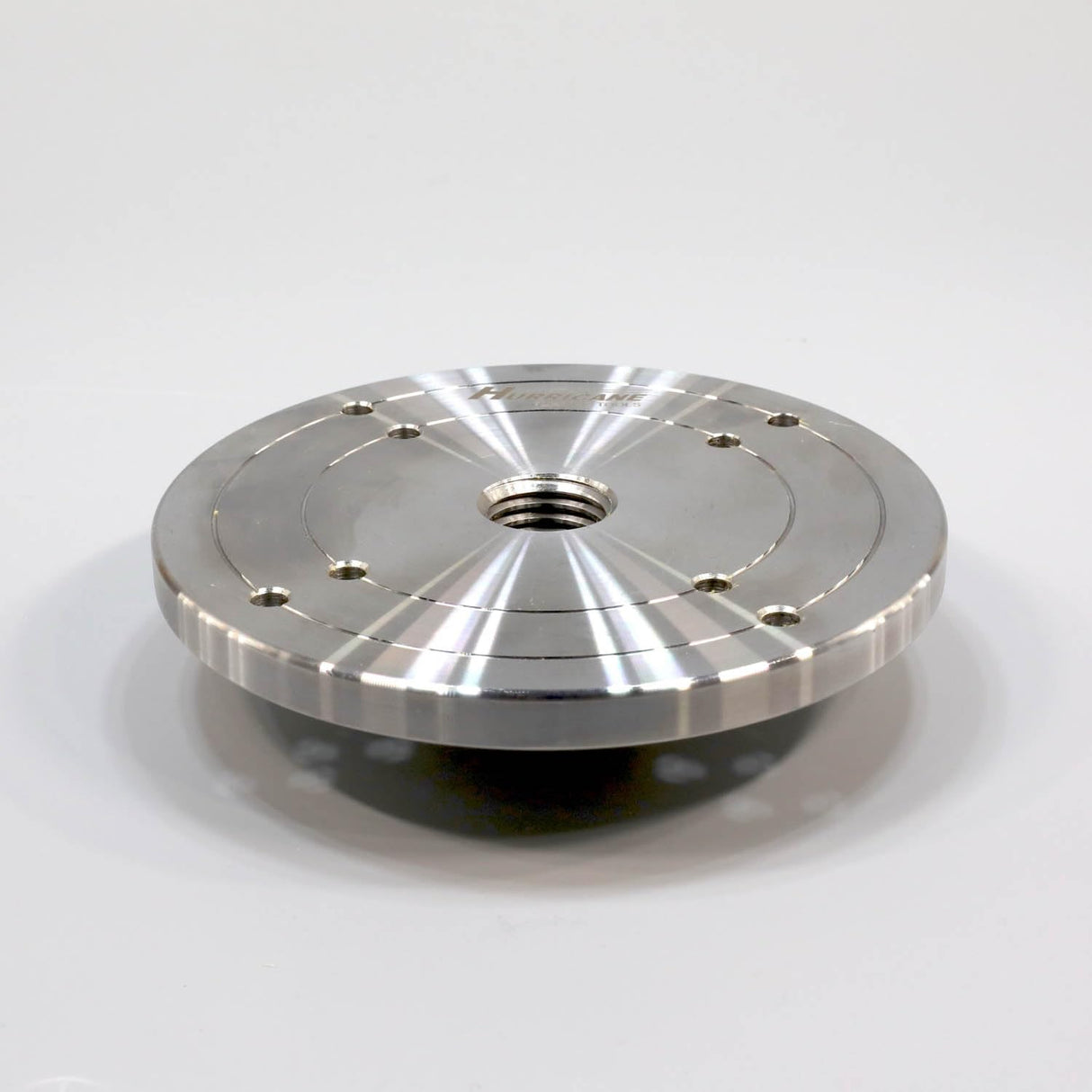 Hurricane Turning Tools, 6" Steel Faceplate For Wood Lathe, 1" x 8 TPI Hurricane Turning Tools
