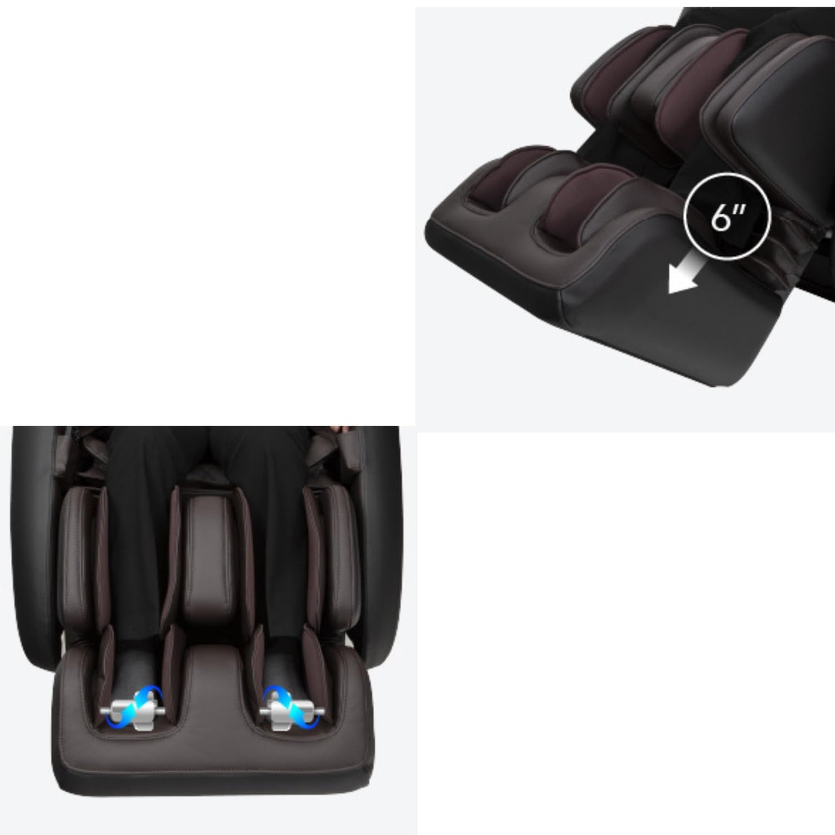 AmaMedic 3D Premium Massage Chair | Zero-Gravity | Computerized Body Scanning | Full-Body | Lumbar Heat Therapy (Black) Titan