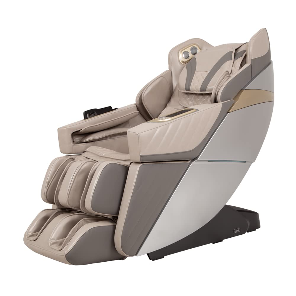 Titan OS-3D Hamilton LE 3D Massage Chair with Smart Voice Control Taupe Titan