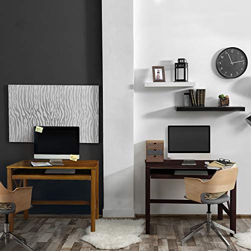 Casual Home Montego Folding Desk with Pull-Out Tray-Espresso Casual Home