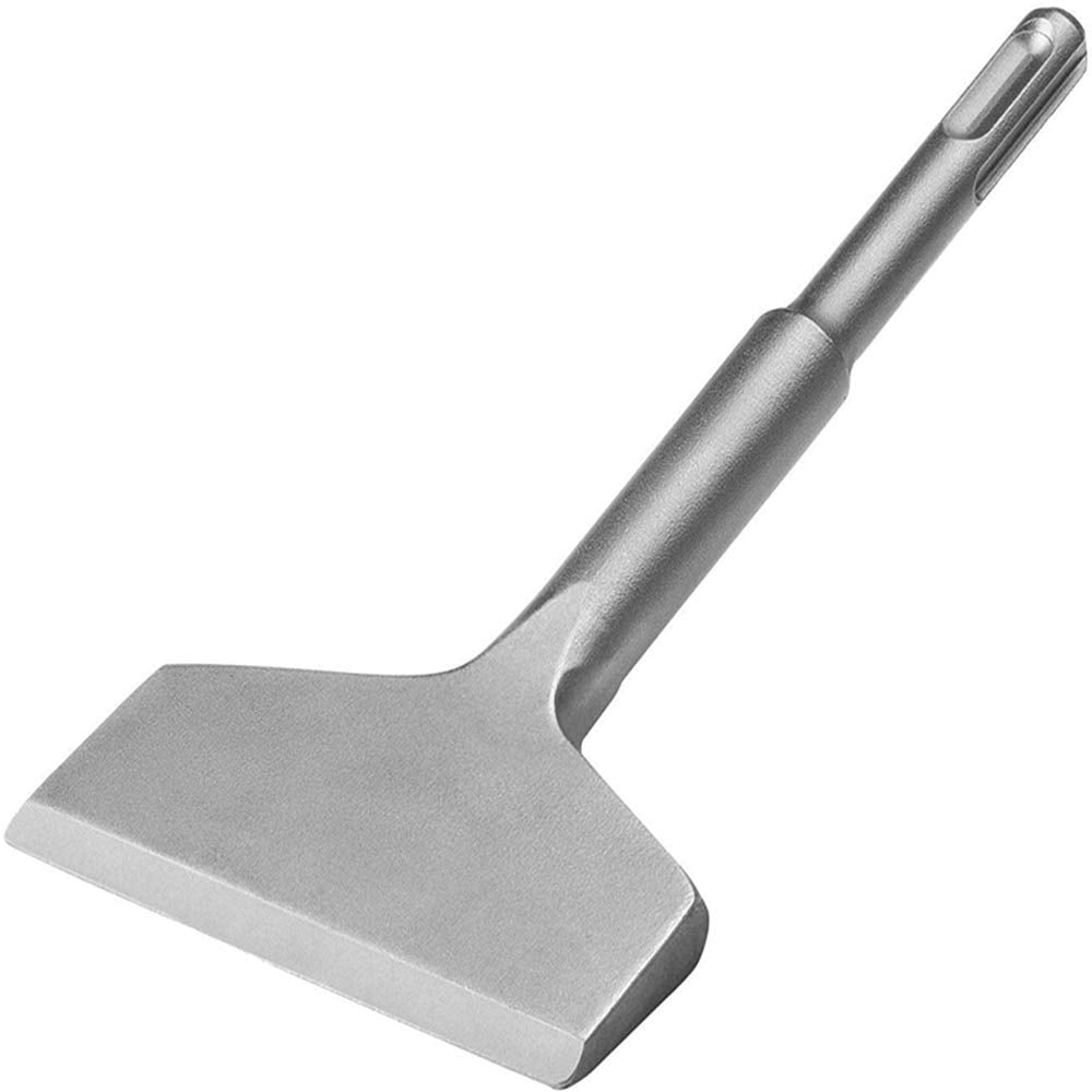 Firecore FS18365 SDS Plus 3-In Wide Cranked Angled Bent Tile Removal Chisel (3" X 6.5") Firecore