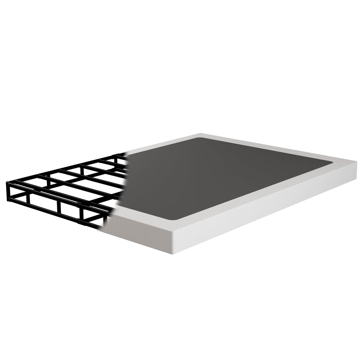 Upcanso Box Spring for Queen Bed Bed Base 6 Inch, Low Profile Metal Queen Box Spring with Fabric Cover, 3000 Lbs Max Weight Capacity Mattress Foundation, Noise-Free, Easy Assembly Upcanso