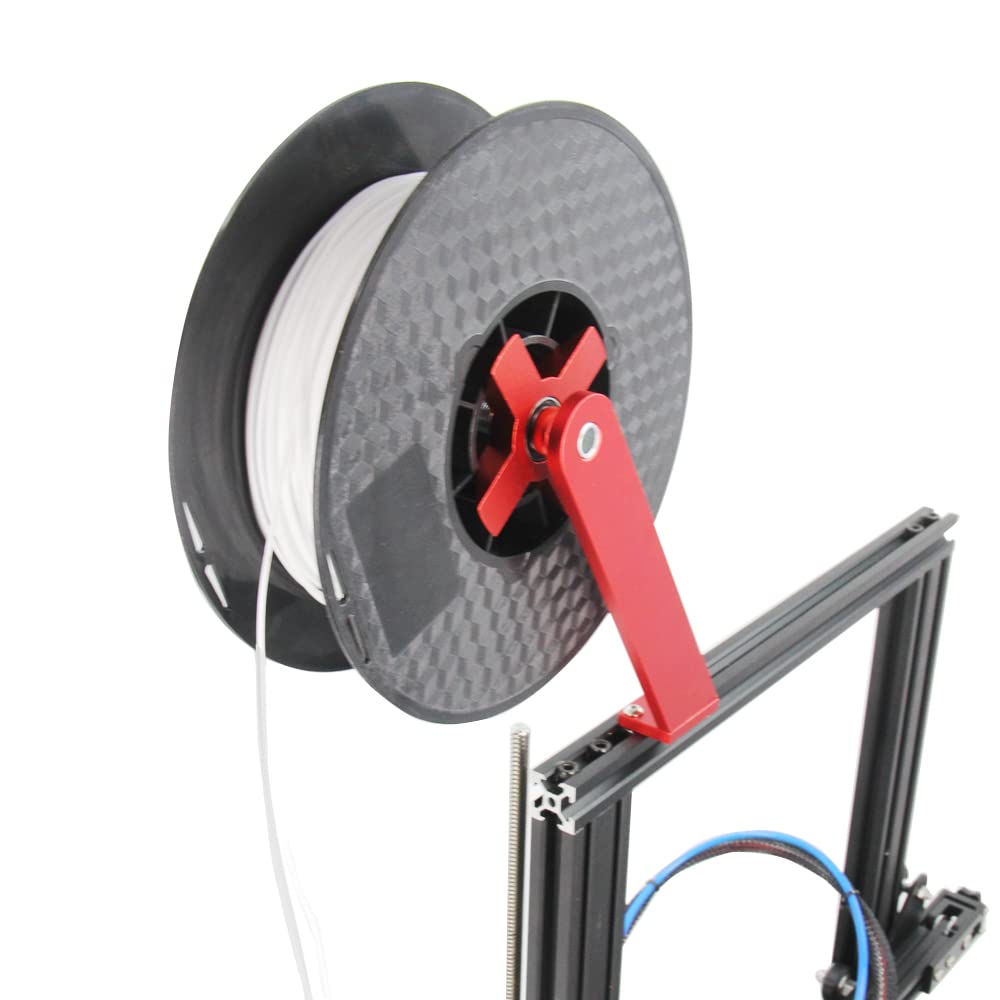 Yeebyee Upgrade Filament Spool Holder Kit with Bearing Rotatable Holder for Ender 3/Ender 3 V2/Ender 3 Pro/Ender 5/CR-10 3D Printer (Spool Holder) Yeebyee