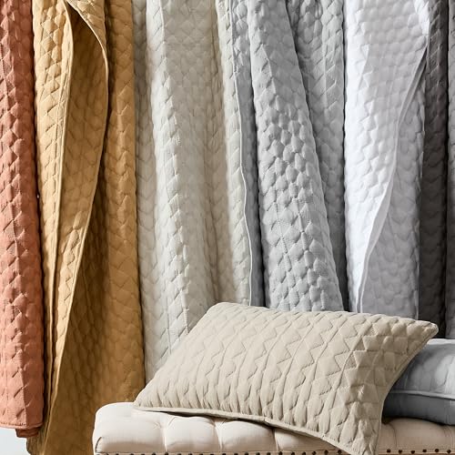 WDCOZY Sage Green Quilt Twin Size Bedding Sets with Pillow Sham, Lightweight Soft Bedspread Coverlet, Twin XL Thin Comforter Bed Cover, All Season Spring Summer, 2 Pieces, 68x90 inches WDCOZY