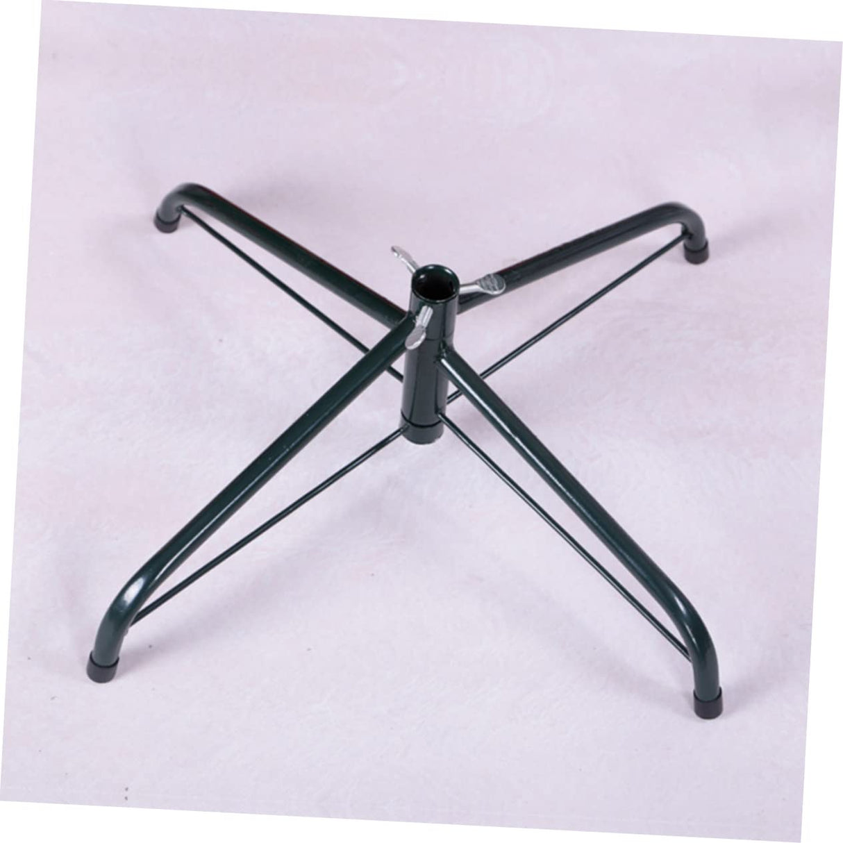 Anneome Christmas Tree Base Rotating Tripod Adjustable Stand Greenery Decor Metal Christmas Tree Stand Christmas Tree Stand for Artificial Trees Christmas Tree Rotating Base Green Fold 30cm Anneome