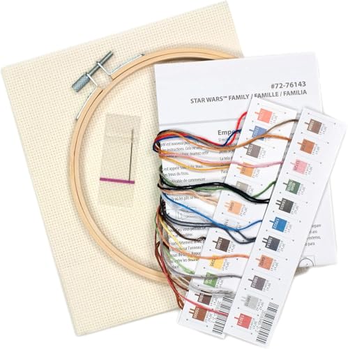 Junfa Cross Stitch Kit - Pelican (C) 1 - 11CT Pre-Printed Fabric - Embroidery Crafts - 35cm x 35cm - Traditional & Modern Style - Unisex - All Seasons - Kids & Adults