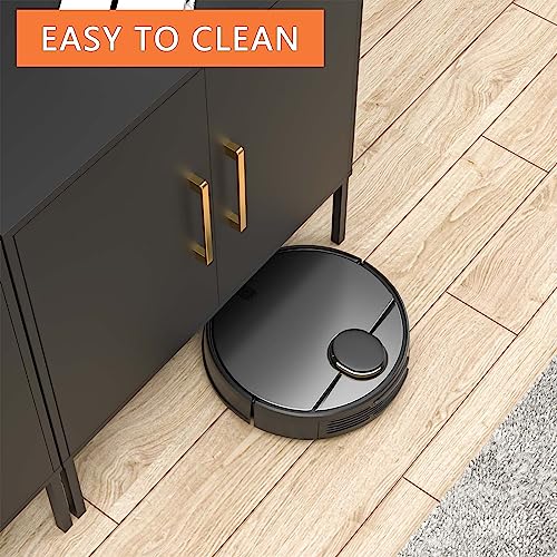 LYNSOM Set of 3 Accent Storage Cabinet with Doors and Adjustable Shelf, Freestanding Modern Sideboard Buffet Cabinet for Office, Dining Room, Living Room, Hallway, Black LYNSOM