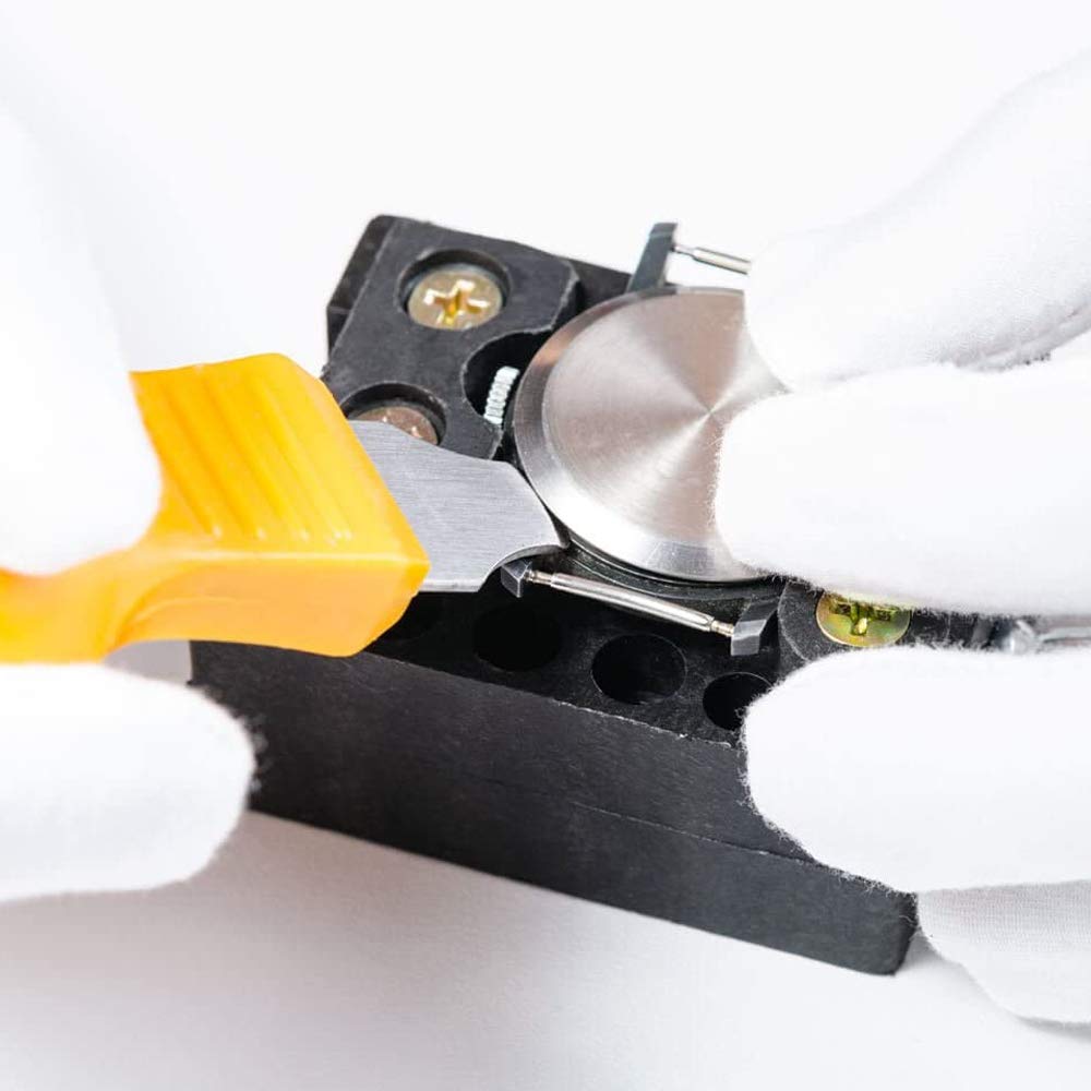 MMOBIEL 7 Pcs Watch Back Case Remover Tool Kit for Watch Repair Tool Set Back Case Opener kit for Battery Replacement MMOBIEL