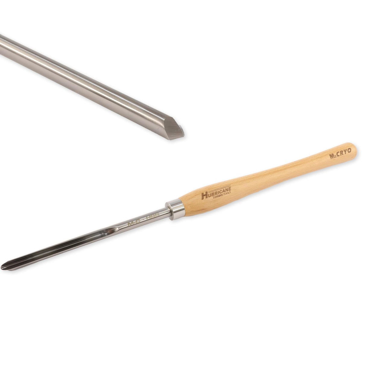 Hurricane Turning Tools, CryoCut Series, HTT-502, M2 Cryo 5/8" Bowl Gouge (1/2" Flute) for Woodturning Hurricane Turning Tools