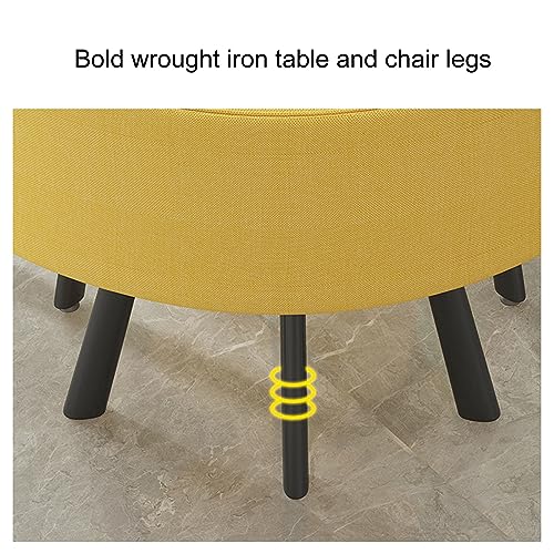 Office Reception Room Club Table, Table And Chair Set, Negotiation Table Sales Office Shops Meetings Small Round Tables, Nordic Negotiation Table And Chair, Business Conference Room Coffee Table ( Col PAKMEZ