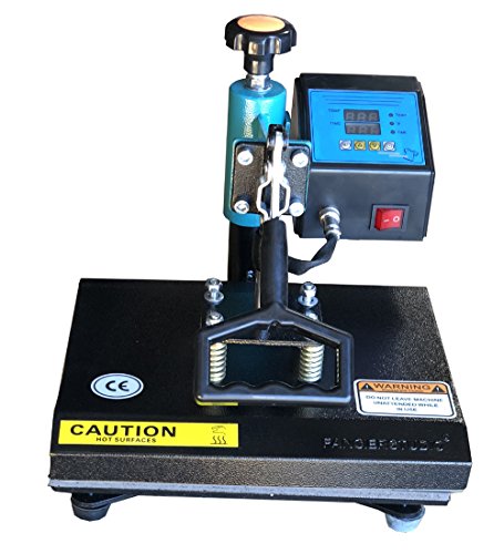 Fancierstudio Heat Press 9-by-12-Inch Heat Press Swing Away Heat Press 9"x12" Coated with Sheet Sublimation Heat Press Rhinestone Heat Press 9x12 GB Fancierstudio