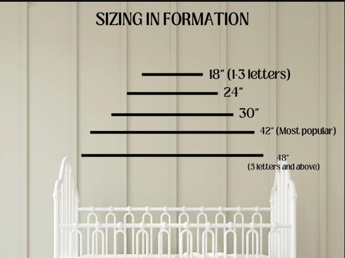 Custom Wood Name Sign, Baltic Birch Plywood, Unpainted, for Nursery, Wedding Jaxley