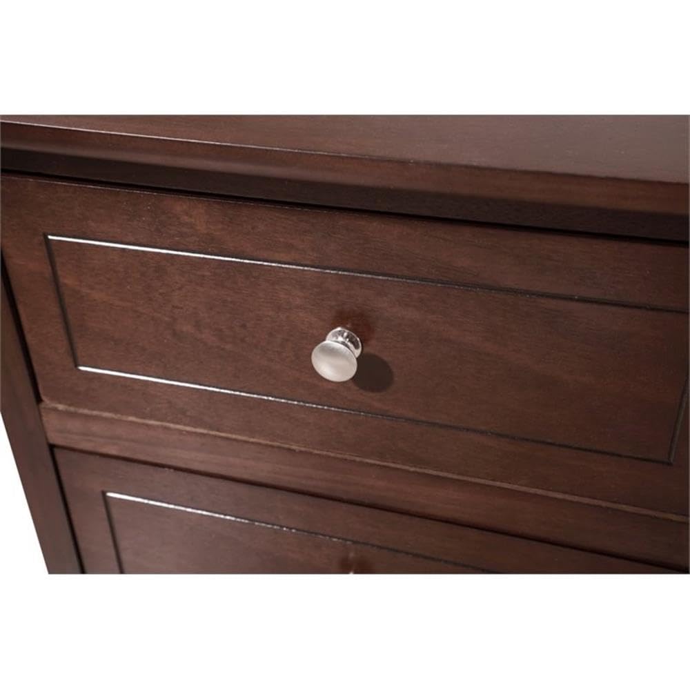 Glory Furniture Daniel 3 Drawer Nightstand in Cappuccino Glory Furniture