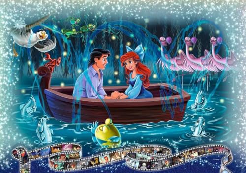 Ravensburger Memorable Disney Moments Jigsaw Puzzle - World's Largest Disney Puzzle | 40,320 Precision-Cut Pieces | Perfect Family Fun Activity | Ideal Gift for Disney Enthusiasts Ravensburger