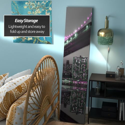 Red Lantern 6 ft. Tall New York Reflections Room Divider, New York State of Mind Red Lantern