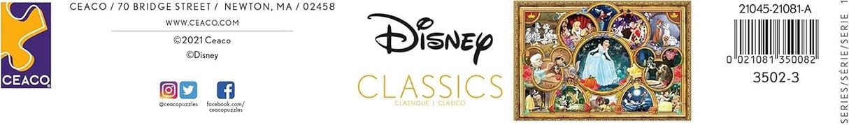 Ceaco - Disney Classics - Disney Classics - 2000 Piece Jigsaw Puzzle , 5" Ceaco