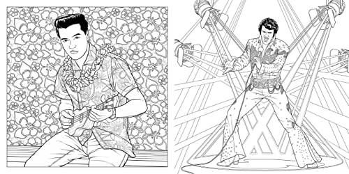Elvis: The Coloring Book WoodArtSupply