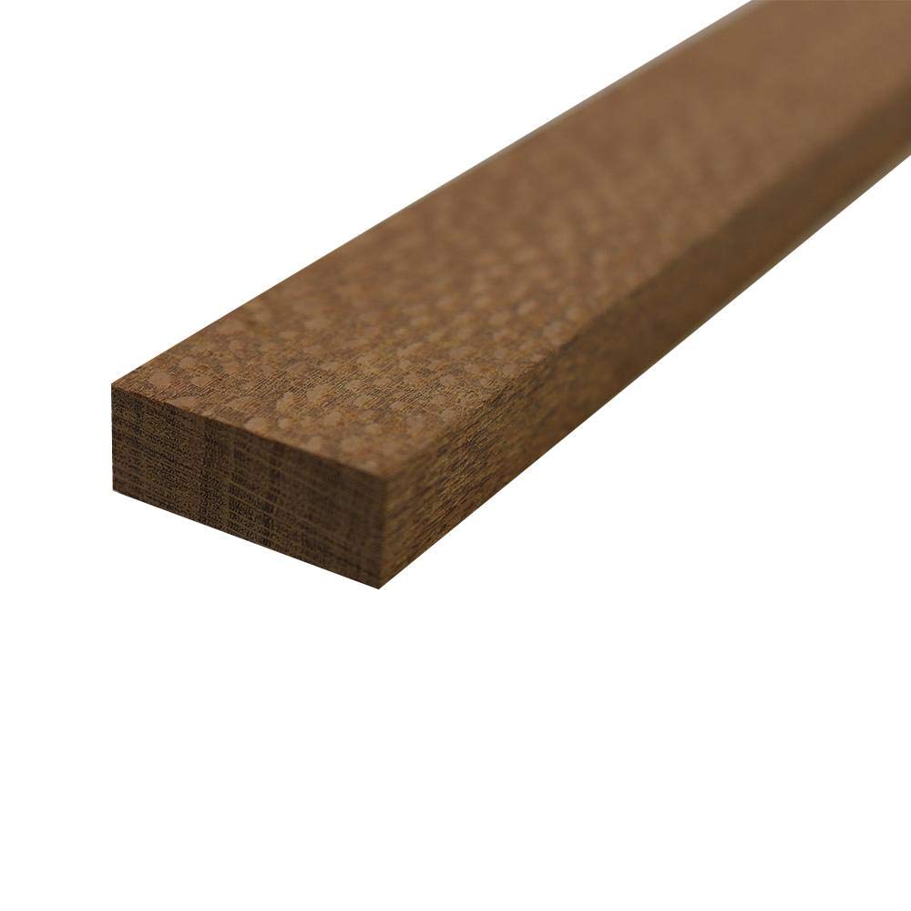 Pack of 4, Leopardwood Lumber Board - 3/4" x 2" (3/4" x 2" x 24") Generic