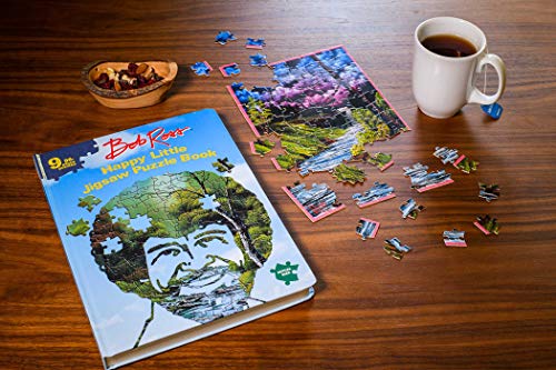 Bob Ross Happy Little Jigsaw Puzzle Book (Jigsaw Puzzle Books) Thunder Bay Press