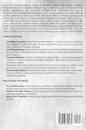 Master the Art of Candle Making: Discover the Joy of Creating Candles with Easy, Step-by-Step Instructions and Vivid Illustrations WoodArtSupply