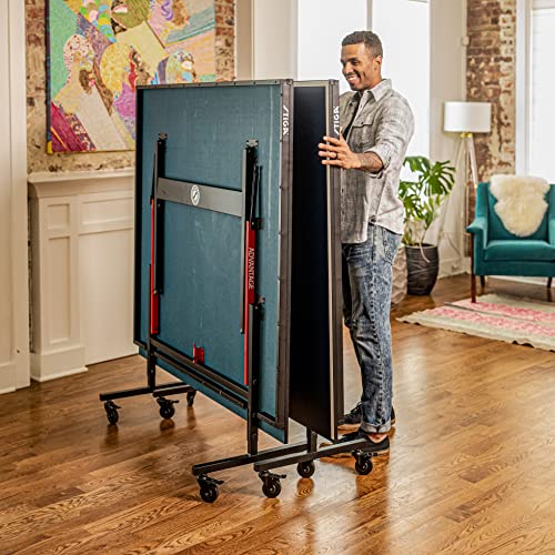 STIGA Advantage Series Ping Pong Tables - 13, 15, 19, and 25mm Tabletops - Quickplay 10 Minute Assembly - Playback Mode - Recreational to Tournament Level STIGA