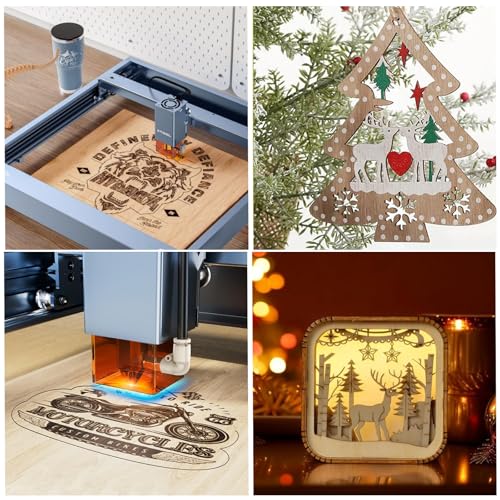 24Pcs 16 x 12 x 1/8 Inch Baltic Birch Plywood Sheets 3mm Unfinished Plywood Sheet for Arts and Crafts, Painting, Pyrography, Wood Engraving, Wood Burning, Laser, Architectural Models ACXFOND