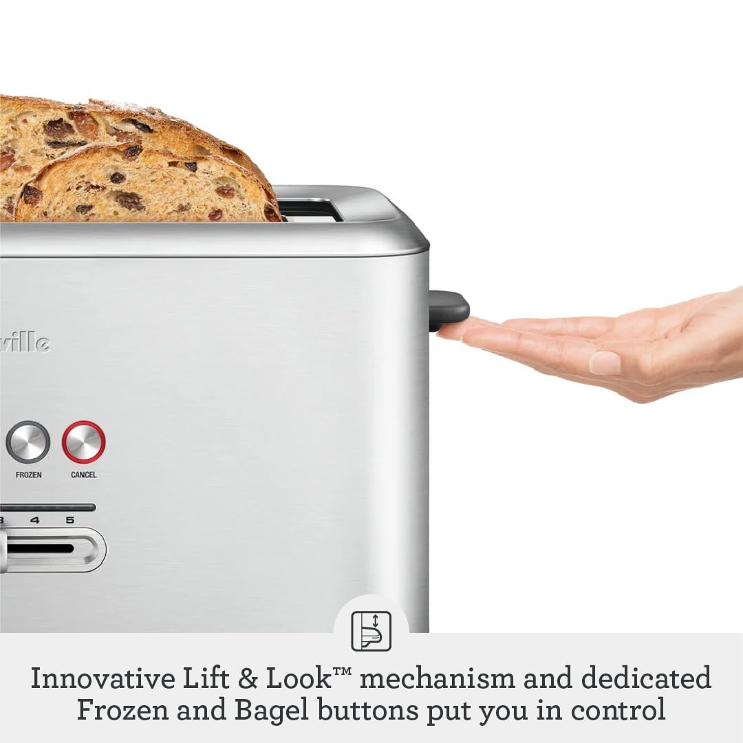 Breville Bit More Toaster 4 Slice BTA730XL, Brushed Stainless Steel Breville