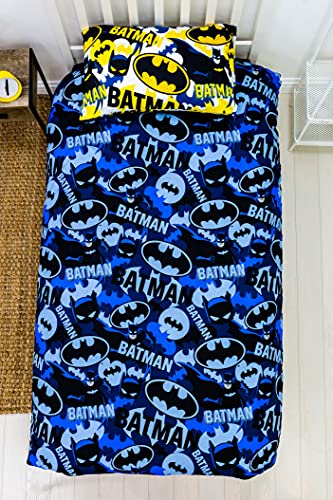Character World Batman Camo Single Duvet Cover and Pillowcase Set BATMAN