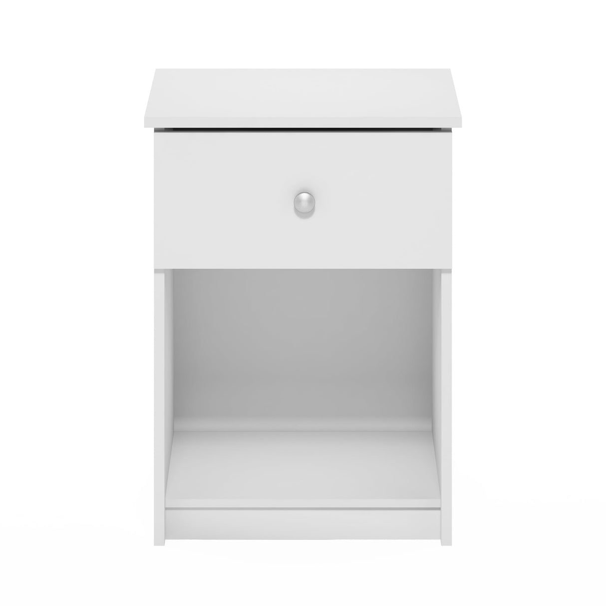 Furinno Tidur Nightstand, 1-Pack, White Furinno