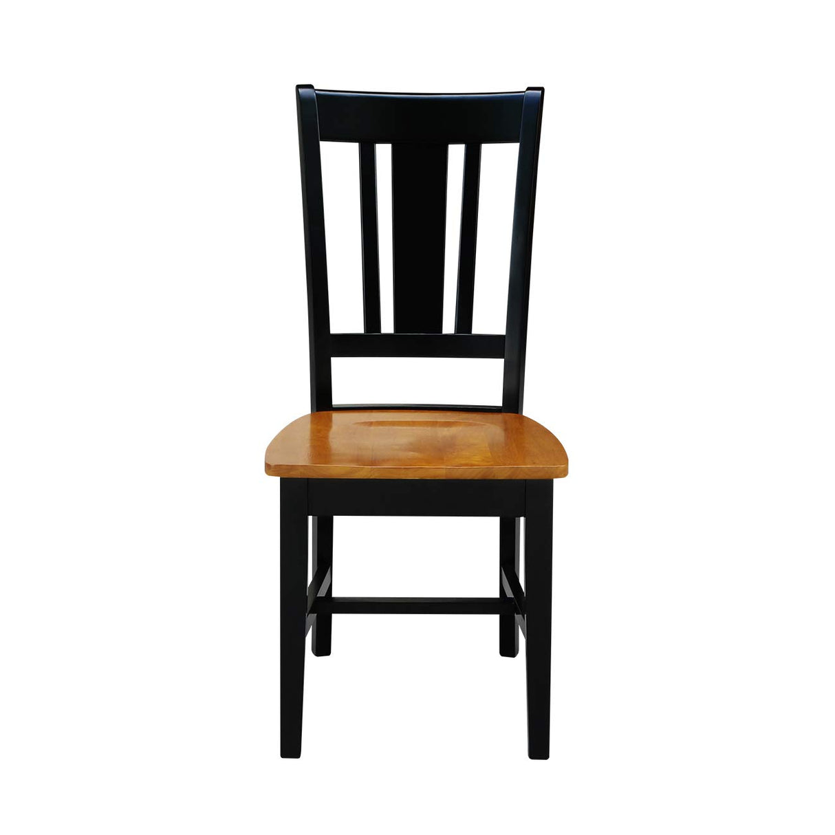 International Concepts 30" Round Top Pedestal Table - With 2 San Remo Chairs, Black/Cherry IC International Concepts