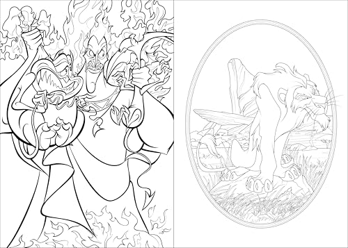 Art of Coloring: Disney Villains WoodArtSupply