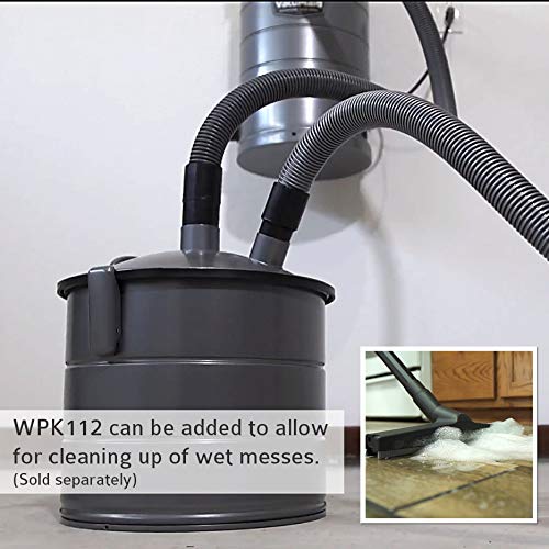 VacuMaid GV50BLKPRO Professional Wall Mounted Garage and Car Vacuum with 50 ft. Hose and Tools VacuMaid